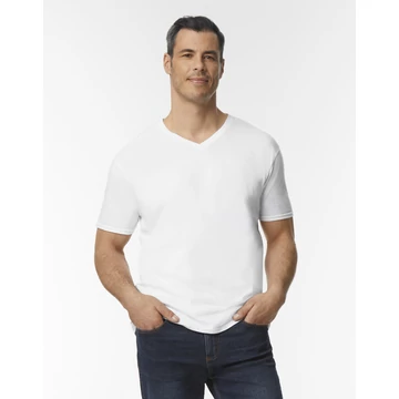 GILDAN férfi V nyakú póló