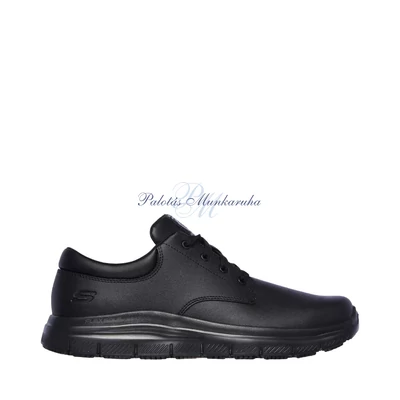 Skechers Flex Adventage-Fourche OB munkavédelmi cipő - fekete