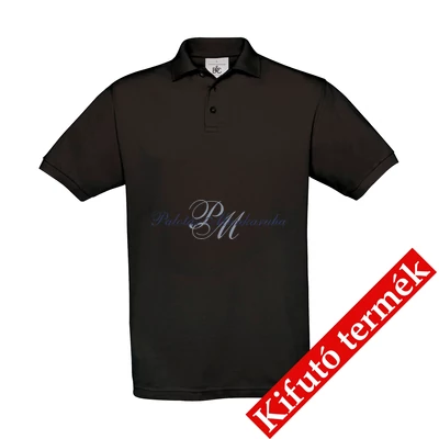 B&amp;C Safran galléros póló