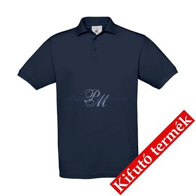 B&amp;C Safran galléros póló