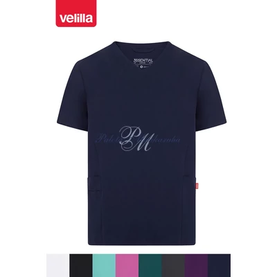 Velilla Cyrus unisex műtősfelső sötétkék színben