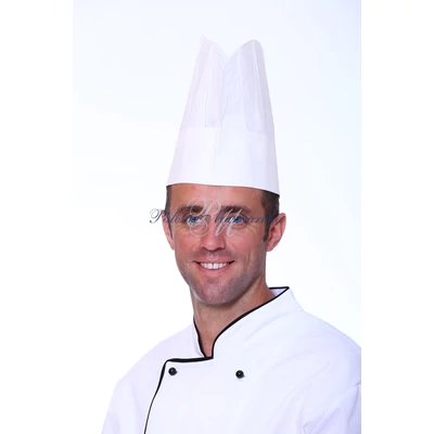 Papírsapka 23cm-es - fehér