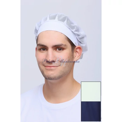 Palotás textil hajháló - fehér